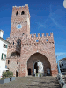La torre est o Porta Trevigiana a Noale, Venezia