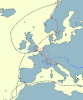 L'itinerario del viaggio di Pietro Querini fino alla Norvegia